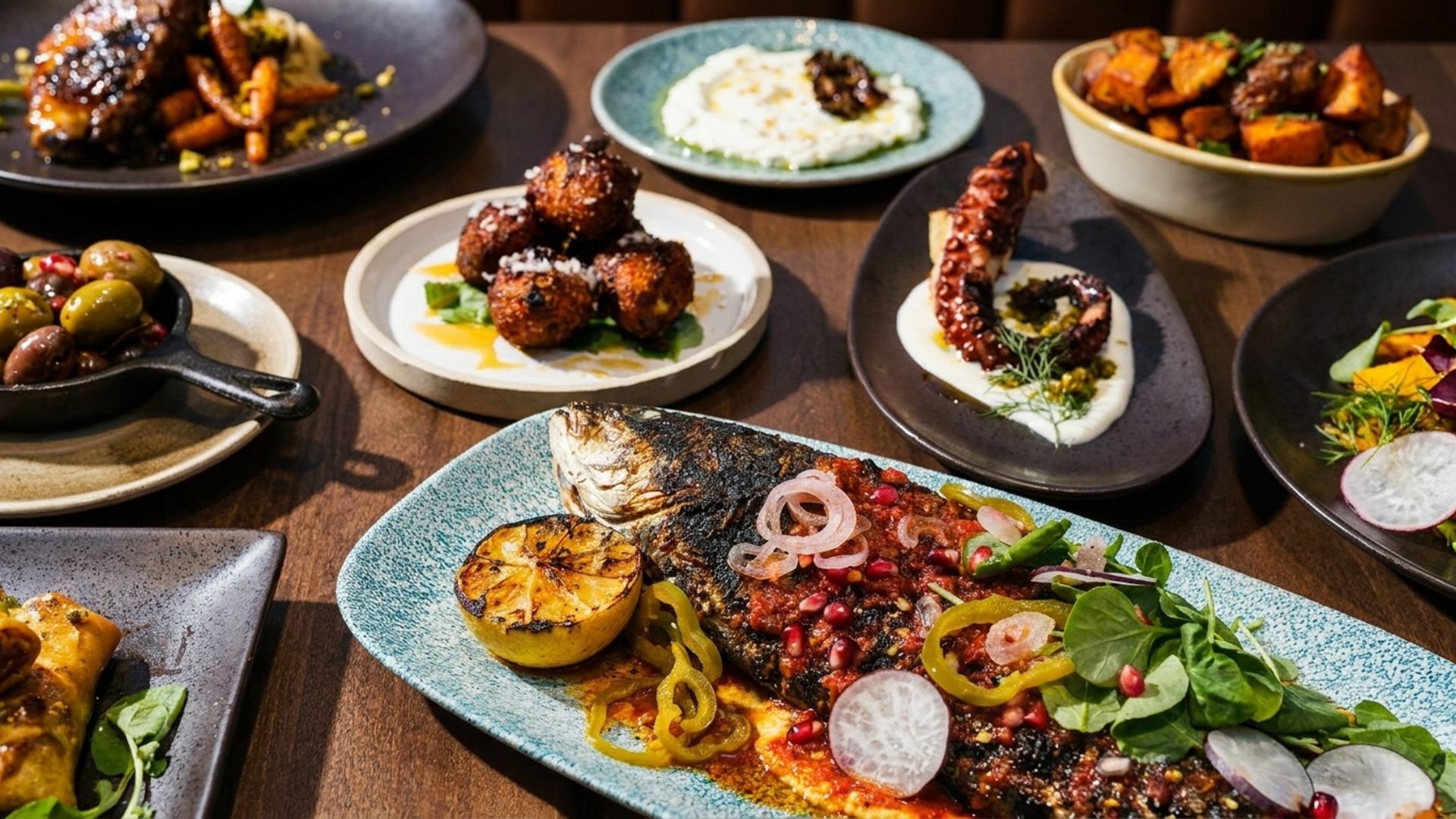 A Levantine table in Cambridge