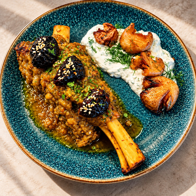 Lamb shank.