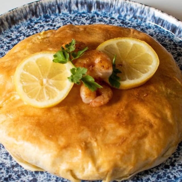 Shrimp Bastilla.