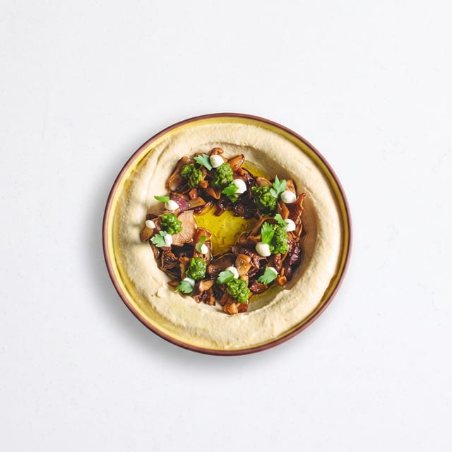 Mushroom Hummus.