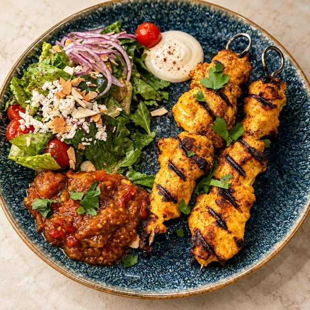 Chicken Shish Tawouk.