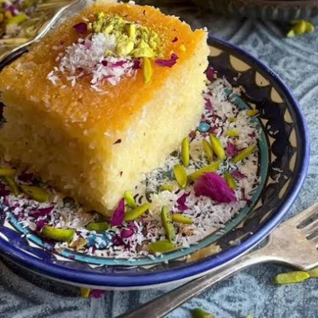 Basbousa.