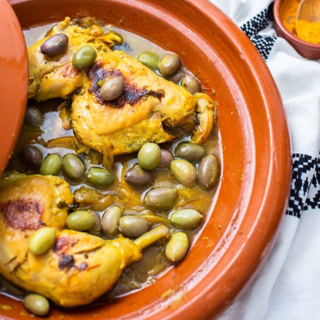 Chicken taggine.